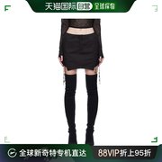 香港直邮潮奢 hyein seo 女士 黑色蕾丝短裙 FW22