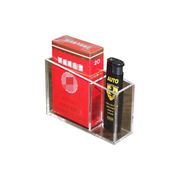 透明亚克力香烟盒子创意个性，香烟盒车载防压壁挂桌面烟盒笔盒置物