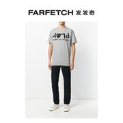 Play Comme des Garcons 川久保玲男士Play T恤FARFETCH发发奇