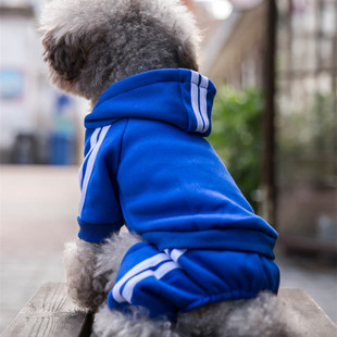 运动卫衣宠物衣服泰迪比熊贵宾博美，幼犬小狗狗，衣服小型犬秋冬天装