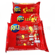 2包起 印尼进口零食 RITZ卡夫乐之奶酪芝士柠檬夹心饼干243g