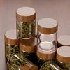 高档礼盒装绿茶食品级玻璃瓶，茶叶小罐子，透明分装瓶咖啡分装罐