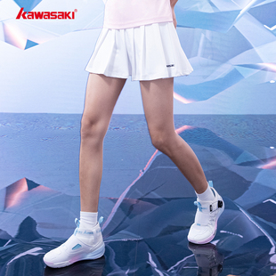 Kawasaki川崎羽毛球短裙女休闲运动防走光半身裙跑步裙速干网球裙