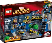 乐高LEGO 76018超级英雄系列绿巨人的实验室2014款儿童智力拼接款