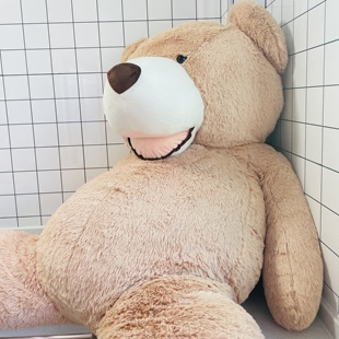 39英寸100cm美国大熊超大号泰迪熊毛绒玩具公仔女生睡觉抱枕礼物