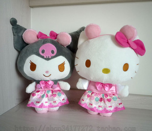 日单hellokittymymelody安抚玩偶摆件玩具