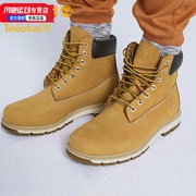 timberland添柏岚踢不烂大黄靴男鞋高帮马丁靴，防水靴子a1jhf