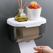 卫生间纸巾盒免打孔防水厕所抽纸创意，挂壁卷纸手纸盒卫生纸置物架