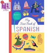 海外直订My First Book of Spanish 800+ Words & Pictures 我的第一本西班牙语书 800+单词和图片