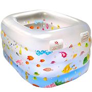 婴儿游泳池充气加厚室内新生幼儿童游泳桶家用宝宝小孩成人洗澡桶