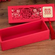 结婚喜糖盒子中国风礼盒套装创意婚礼糖盒空盒糖果喜糖袋婚庆回礼