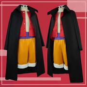 海贼王cos服和之国路飞角色表演衣服，套装cosplay动漫服装