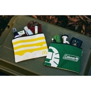 联名福袋 户外露营 旅行小物品收纳包拉链方袋文具包绿色红色小包