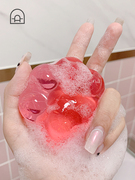 栋哈果冻猫爪除螨皂去可爱螨虫抑菌洗脸皂面部女手工少女学生香皂