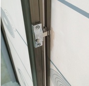 钛合金卫生间移门弹簧锁x无框阳台插销锁铝合金推拉门窗中间锁