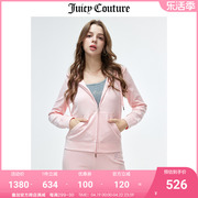 Juicy Couture橘滋外套女春季美式轻奢运动休闲天鹅绒夹克
