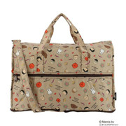 日本樱桃小丸子旅行袋卡通可爱手提包大容量行李袋轻便折叠收纳包