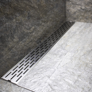 长地漏 防臭卫生间淋浴房侧排水槽304不锈钢浴室加长方形条形