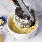 不锈钢压薯器土豆泥，压泥器厨房工具多功能榨汁器