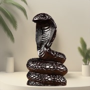 黑檀花梨木生肖蛇摆件 实木雕刻中式家用客厅玄关汽车车载办公客