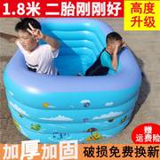 婴儿童充气游泳池家用可折叠加厚大人小孩户外戏水池家庭海洋球池