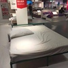 IKEA宜家格里姆斯布钢制单人双人床架简易金属床架1.5/1.8米