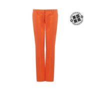 Lardini 棉质奇诺女式长裤 - 橙色 美国奥莱直发