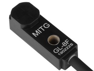 Micro miniature metal sensor switch GL 8F square front prox