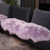 冬季皮沙发坐垫羊毛沙发垫整张羊皮垫皮毛一体澳洲羊毛毯羊毛