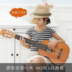 欧洲30寸小古典吉他，里里迷你儿童，初学者六弦旅行吉它丽丽28寸