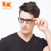 jimmyorange防蓝光眼镜男女防辐射眼镜无度数，平光护目镜板材全框