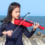 小提琴儿童乐器玩具仿真可弹奏道具假拉女孩初学者，3岁上演出练习