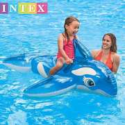 游泳圈儿童水上坐骑玩具水圈充气漂流拍摄座圈承载动物小孩海上