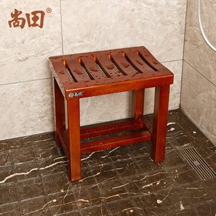 尚田免安装洗澡凳孕妇冲凉沐浴凳老人防滑浴室凳子，家用高木凳(高木凳)椅子