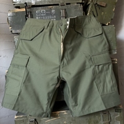 US二战美军复刻版M65工装裤夏季短裤贡缎棉布耐磨多口袋五分裤男