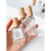 香水瓶子分装瓶高端便携式毫升小样瓶按压瓶玻璃替换瓶木盖空