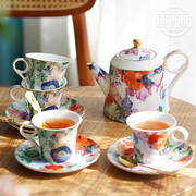 英式下午茶具咖啡杯精致套装礼盒陶瓷茶具欧式高档复古咖啡具杯碟