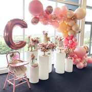 七夕情人节气球链套餐婚房装饰气球链周岁生日派对婚礼开业布置