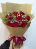 11朵红玫瑰丽水情人节生日表白花束同城鲜花速递丽水鲜花店 A003