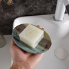 欧式陶瓷香皂盒肥皂盒，碟皂托创意卫生间，高档酒店民宿家用皂碟