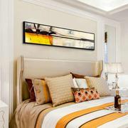 床头手绘装饰画卧室现代抽象油画客厅挂画酒店壁画北欧挂画
