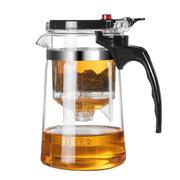 泡茶壶飘逸杯茶水分离玻璃，家用一键过滤沏茶壶冲茶器茶具泡茶神器