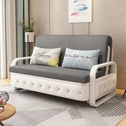 折叠沙发床两用多功能1.2米宽单人阳台伸缩床可储物小户型网红款