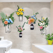 卫生间墙面遮丑绿植贴纸浴室，瓷砖墙壁纸防水自粘3d立体墙贴画装饰