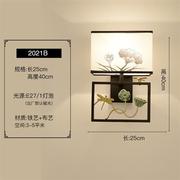 新 新中式壁灯床头灯创意中国风客厅卧室壁灯现代简约led书房餐