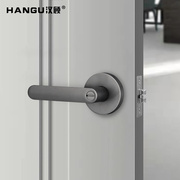 三杆式卫生间门锁卧室内房间静音，锁老式球形，圆形门锁换改装把手锁