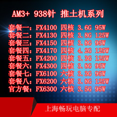 AMD FX 6300 FX6330 FX6200 FX6100 FX4100 FX4300 AM3+ 推土机
