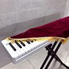 88键折叠式电子钢琴键盘，盖布金丝绒琴罩防尘琴盖布琴披通用