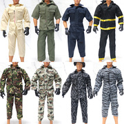 外贸散货兵人衣服特种兵迷彩服，裤子套装兵人配件服饰