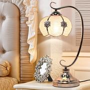 现代时尚欧式台灯卧室床头客厅灯饰灯具温馨浪漫金色结婚创意夜灯